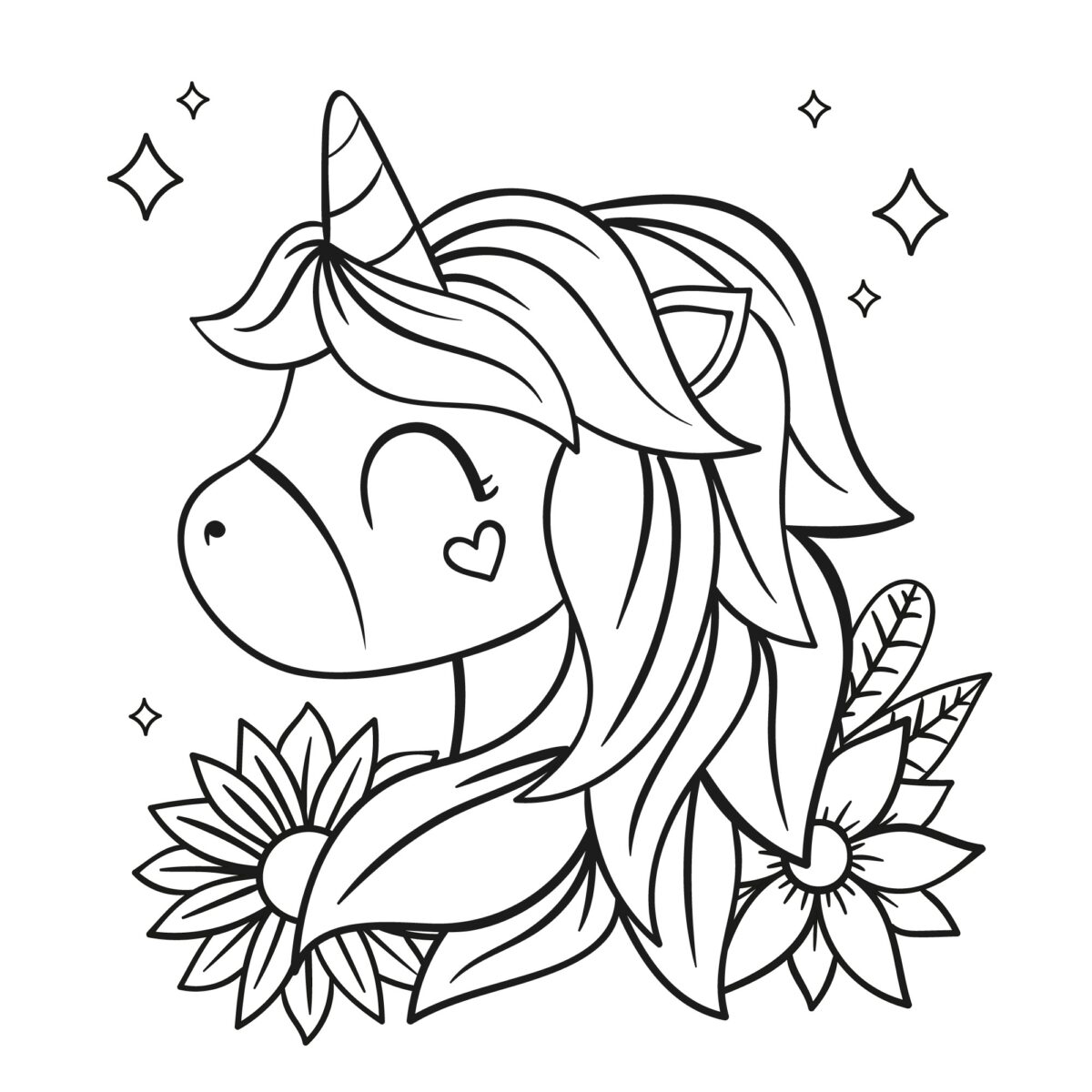 desenho-para-colorir-unicornio