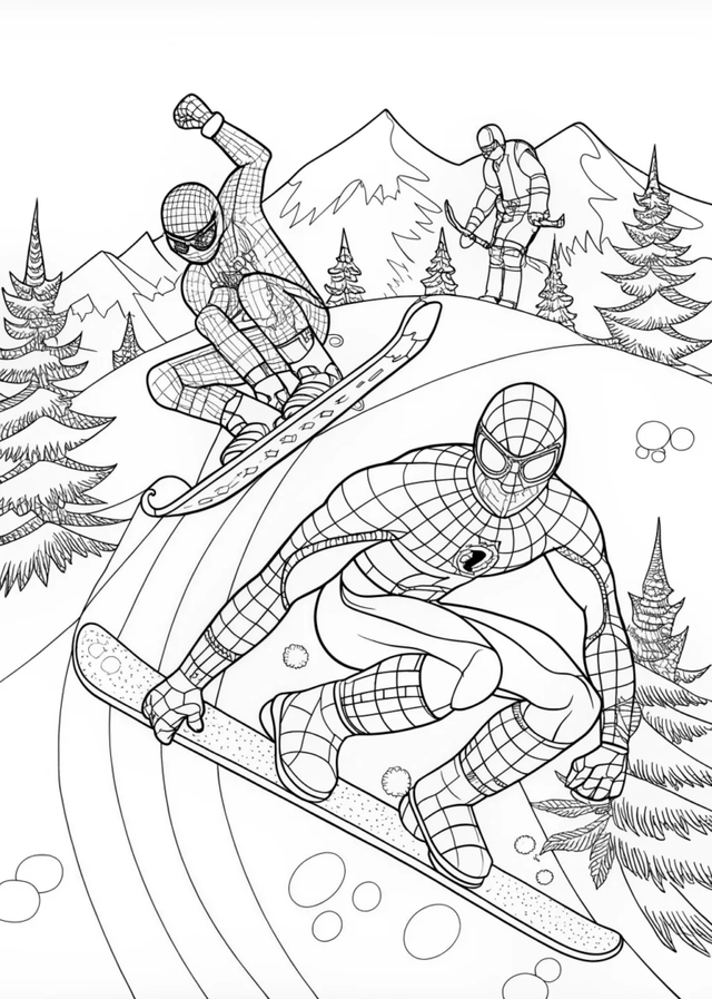 desenho-para-colorir-homem-aranha