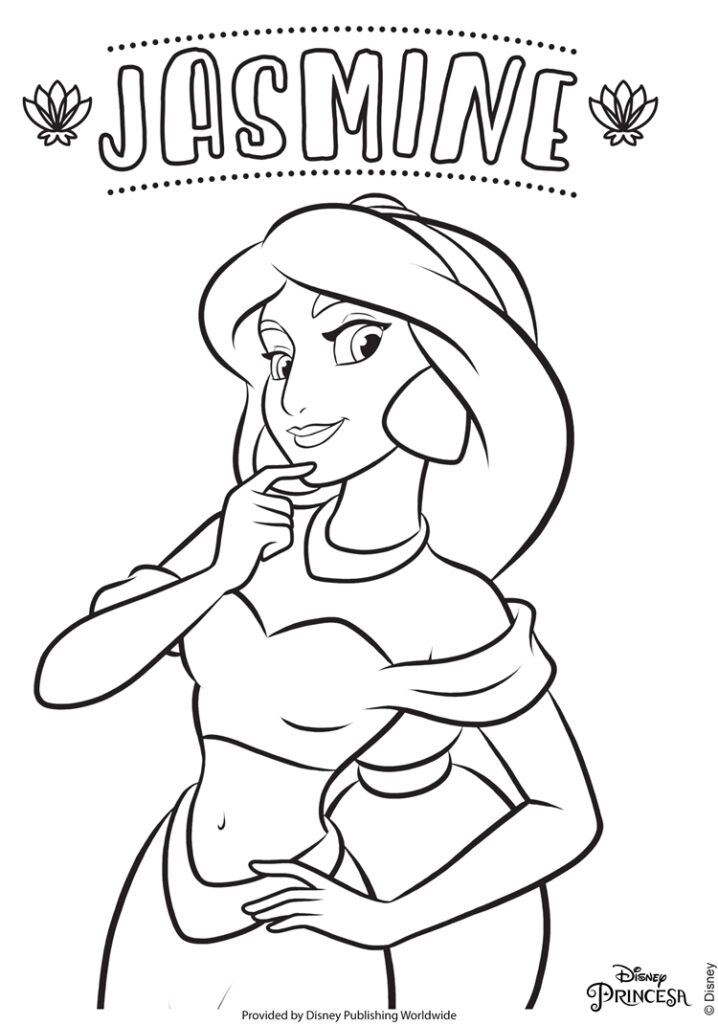 desenho-para-colorir-princesa