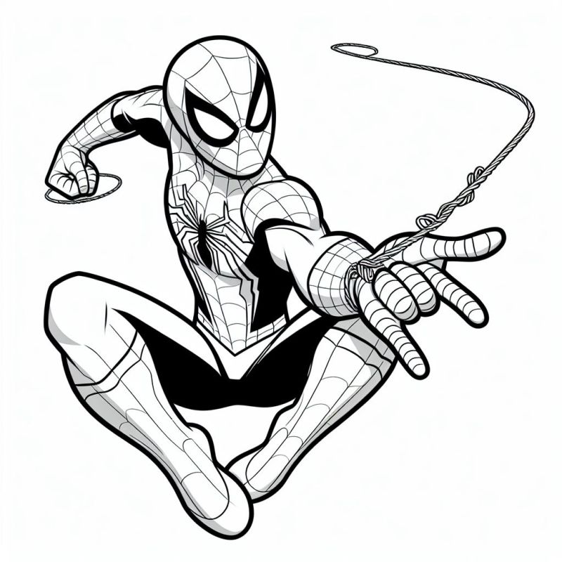 desenho-para-colorir-homem-aranha