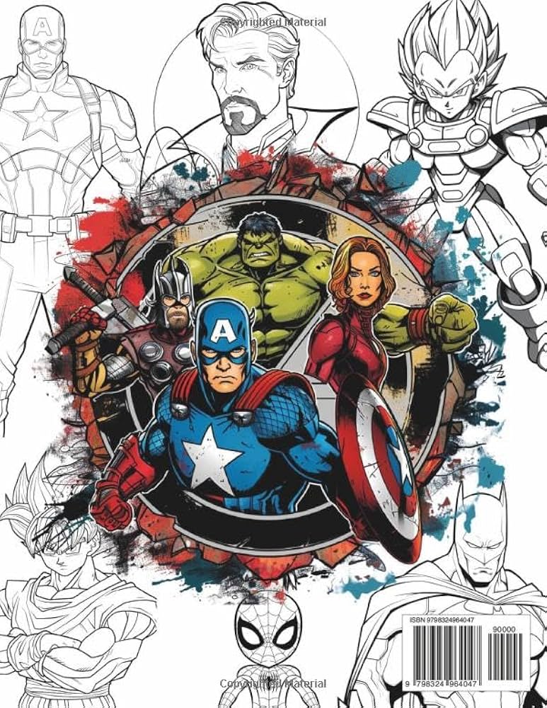 desenho-para-colorir-super-herois