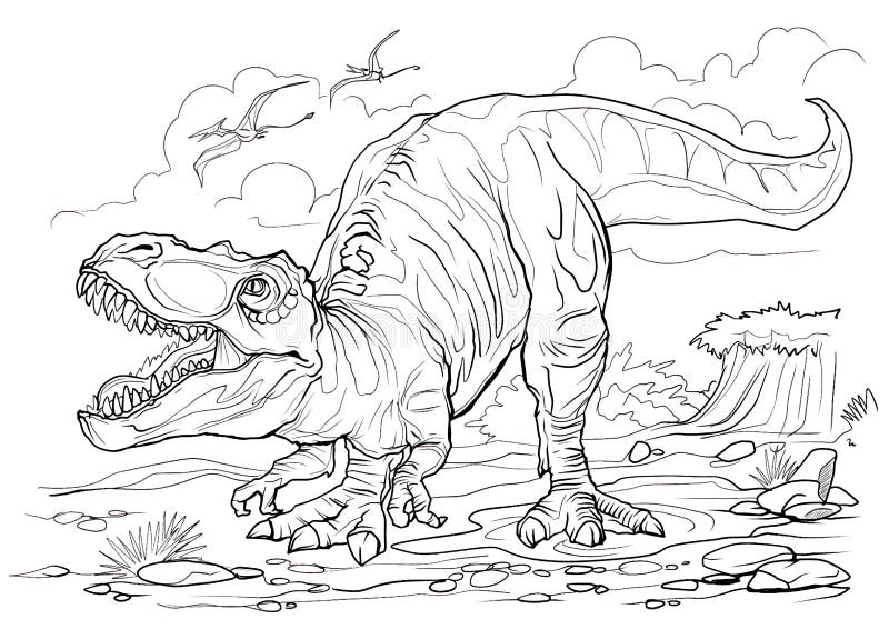 dinossauros-desenho-para-colorir