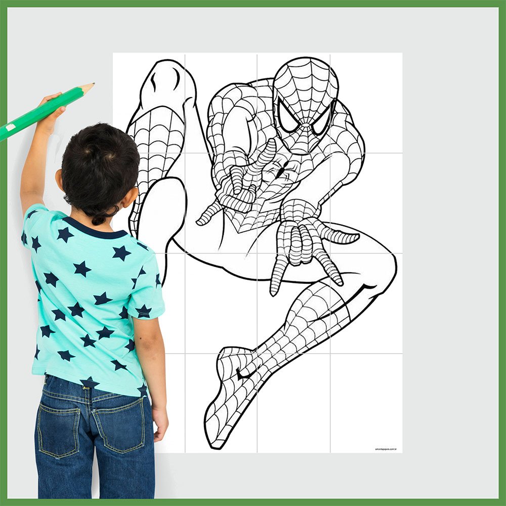 desenho-para-colorir-homem-aranha