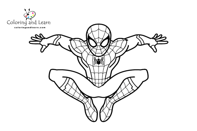 desenho-para-colorir-homem-aranha