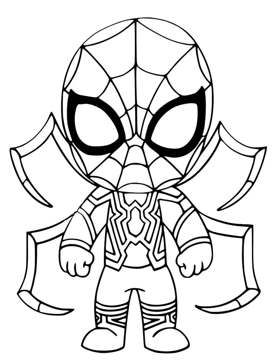 desenho-para-colorir-homem-aranha