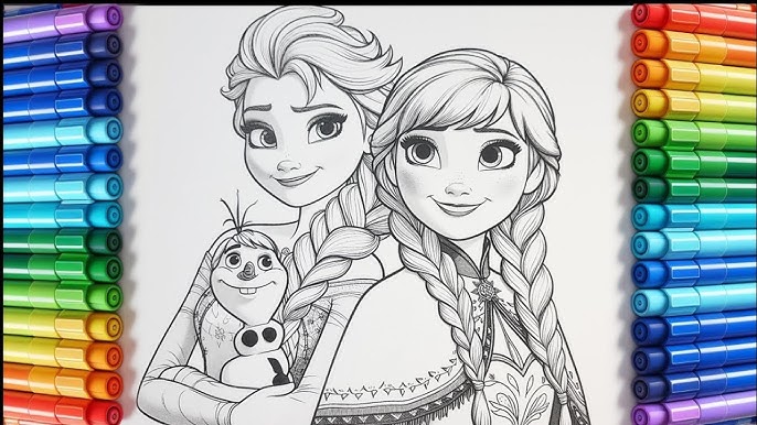 desenho-para-colorir-do-frozen