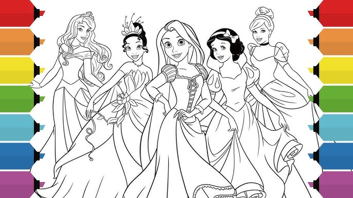 desenho-para-colorir-princesa