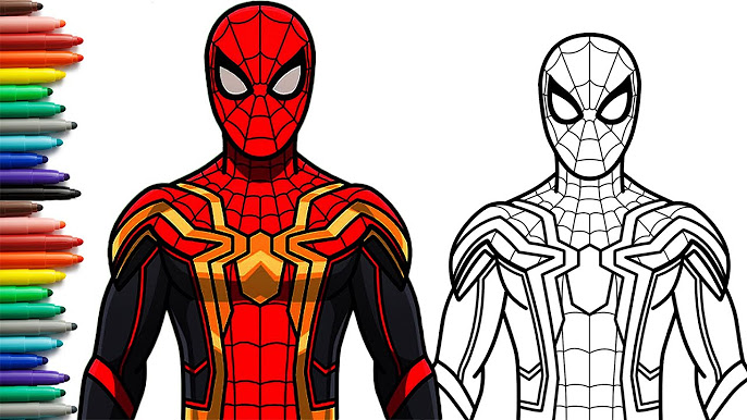 desenho-para-colorir-homem-aranha