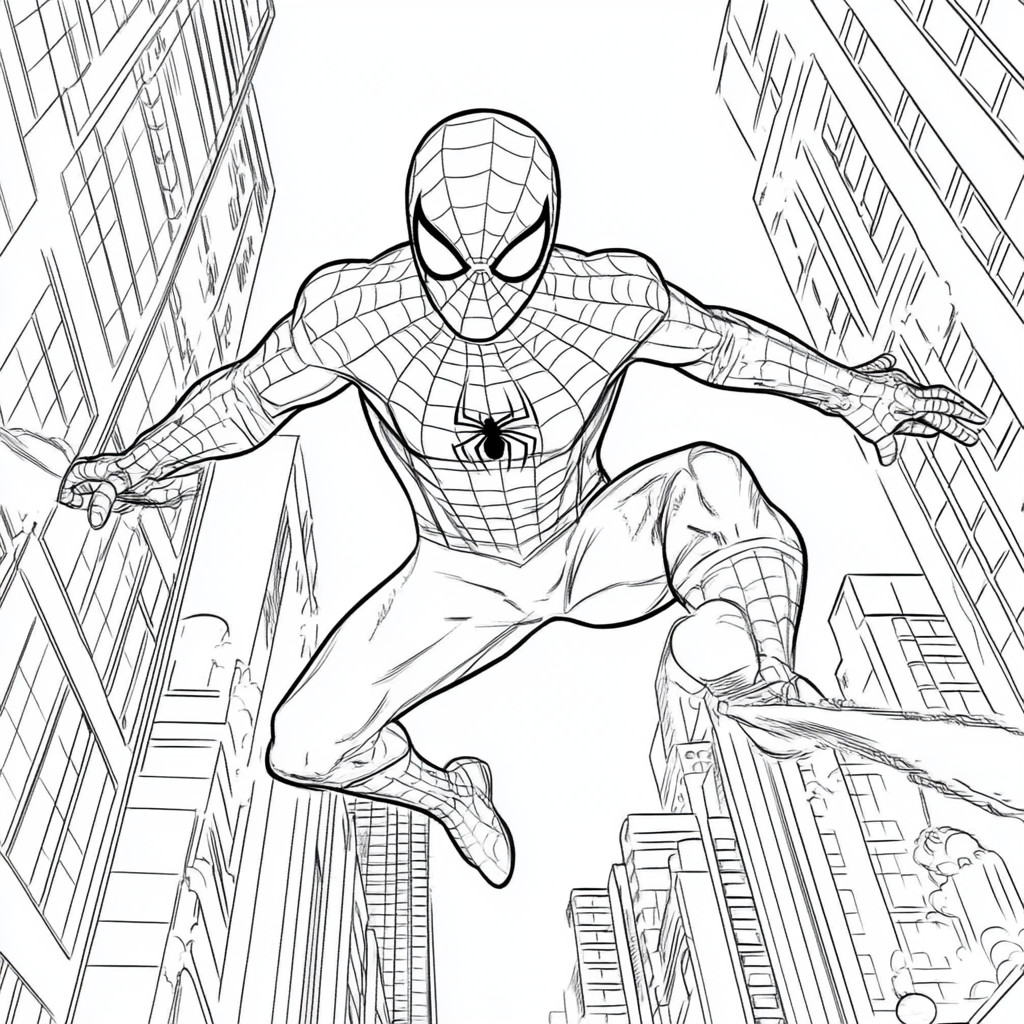 desenho-para-colorir-homem-aranha