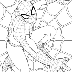 desenho-para-colorir-homem-aranha