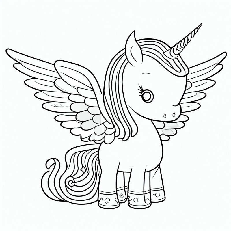 desenho-para-colorir-unicornio