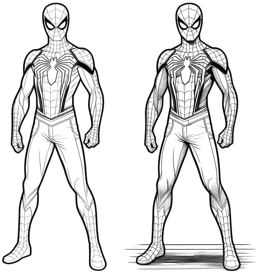 desenho-para-colorir-homem-aranha