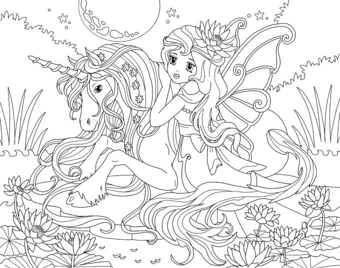 desenho-para-colorir-princesa