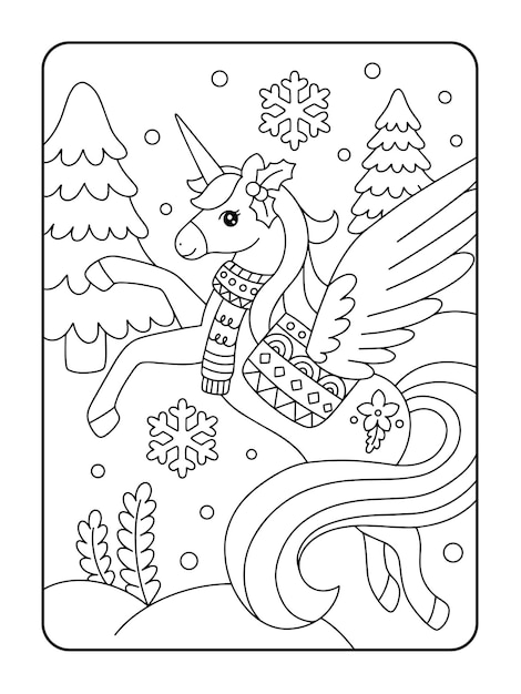 desenho-para-colorir-unicornio