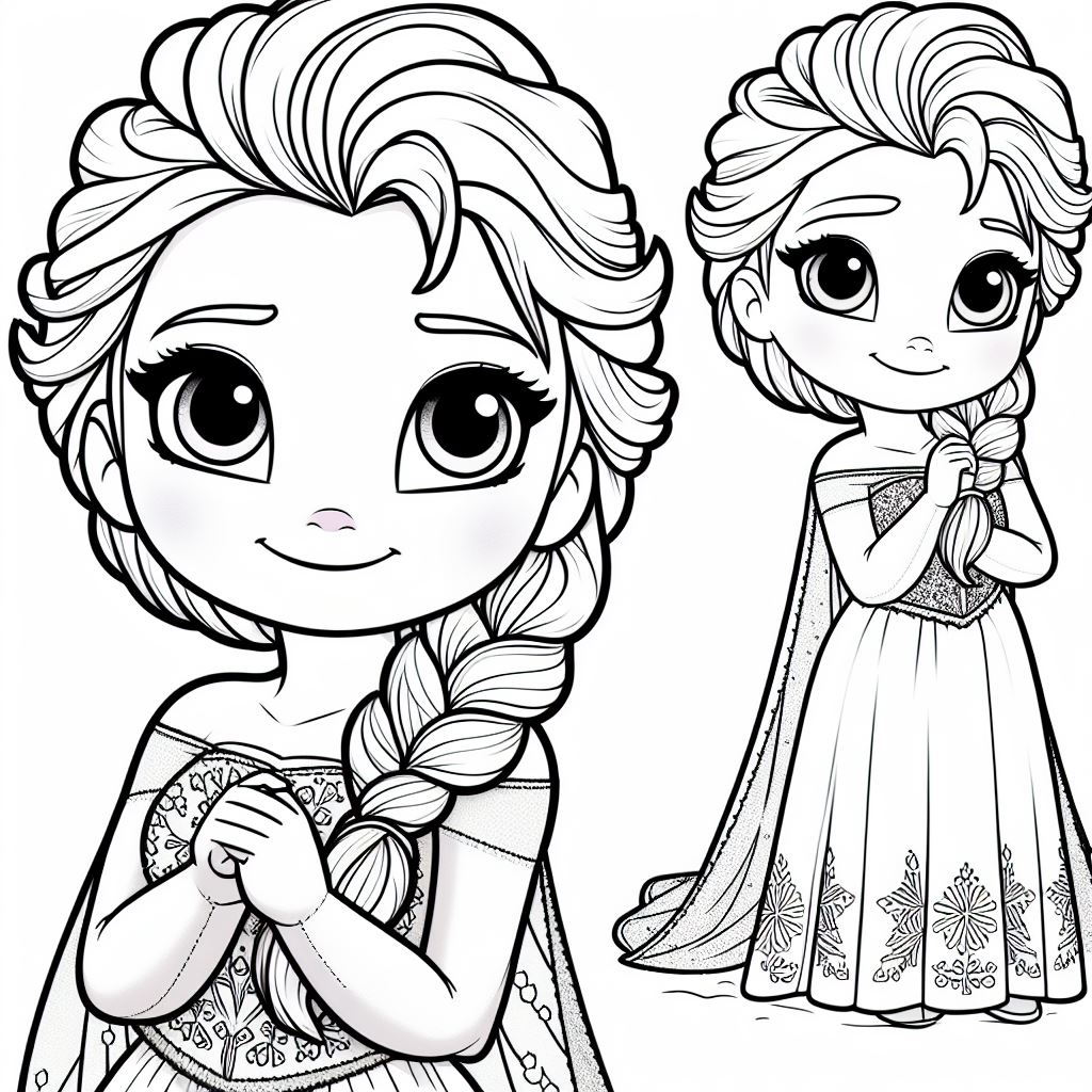 desenho-para-colorir-do-frozen