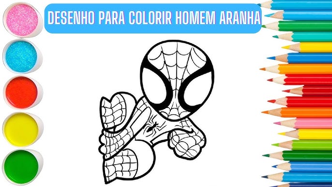 desenho-para-colorir-homem-aranha