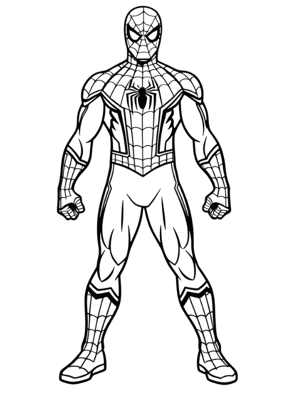 desenho-para-colorir-homem-aranha