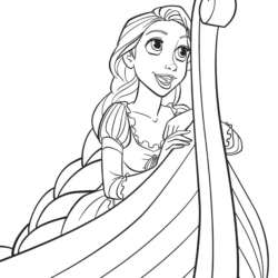 desenho-para-colorir-princesa