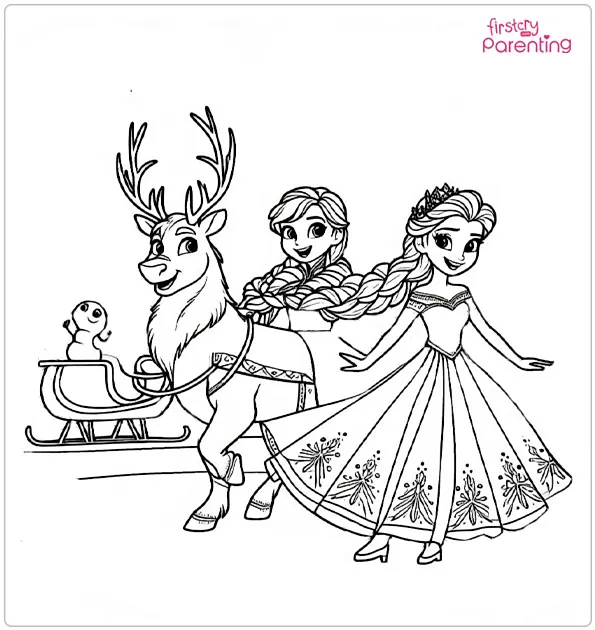 desenho-para-colorir-do-frozen