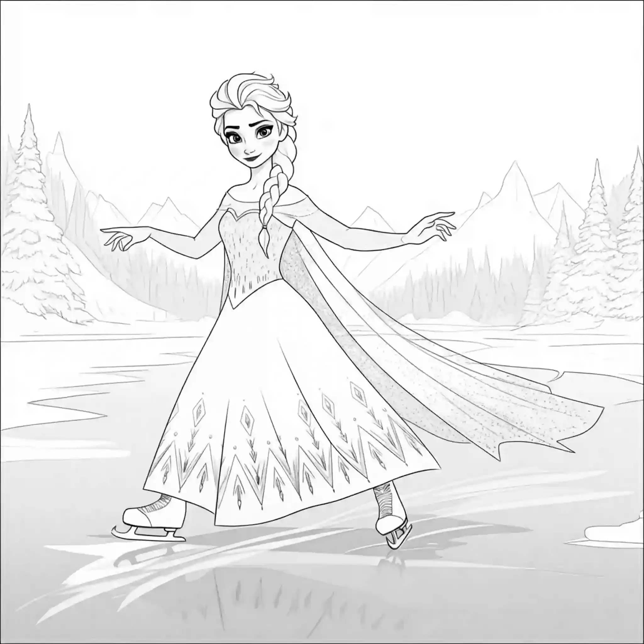 desenho-para-colorir-do-frozen