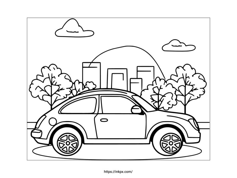 desenho-para-colorir-carro