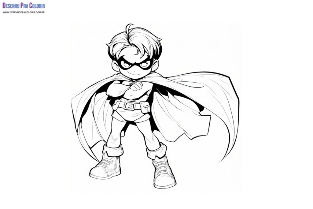 desenho-para-colorir-super-herois