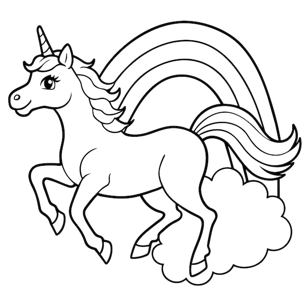 desenho-para-colorir-unicornio