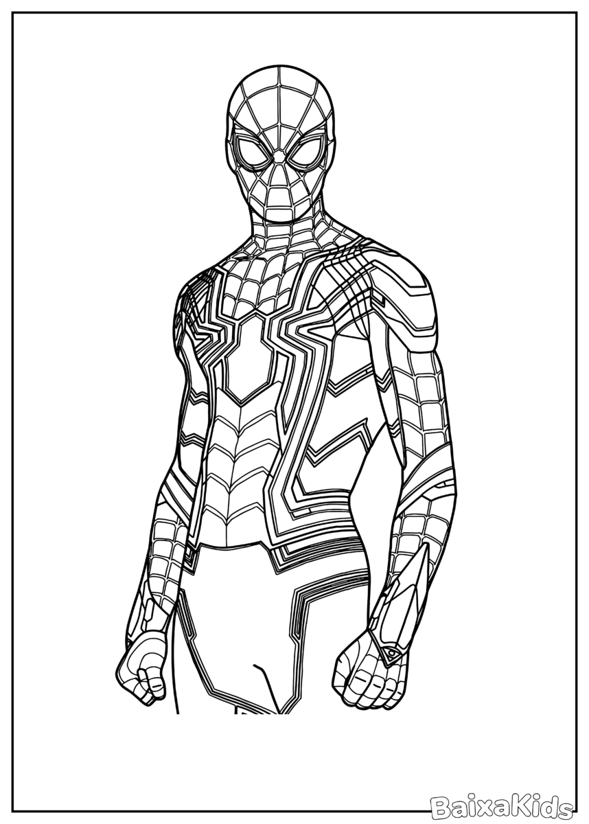 desenho-para-colorir-homem-aranha