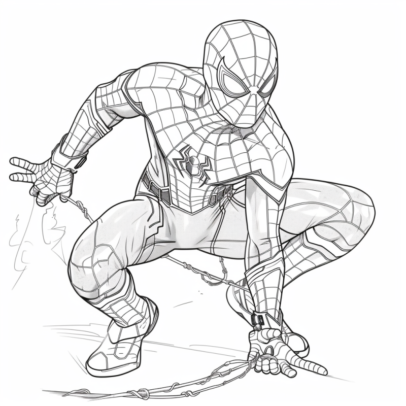 desenho-para-colorir-homem-aranha