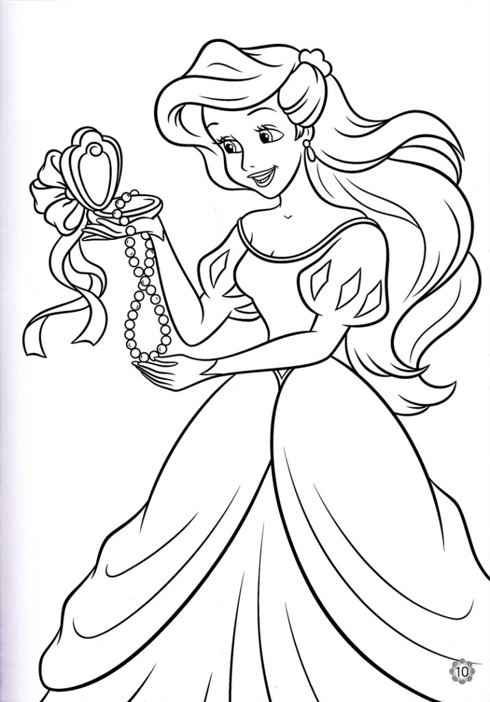 desenho-para-colorir-princesa