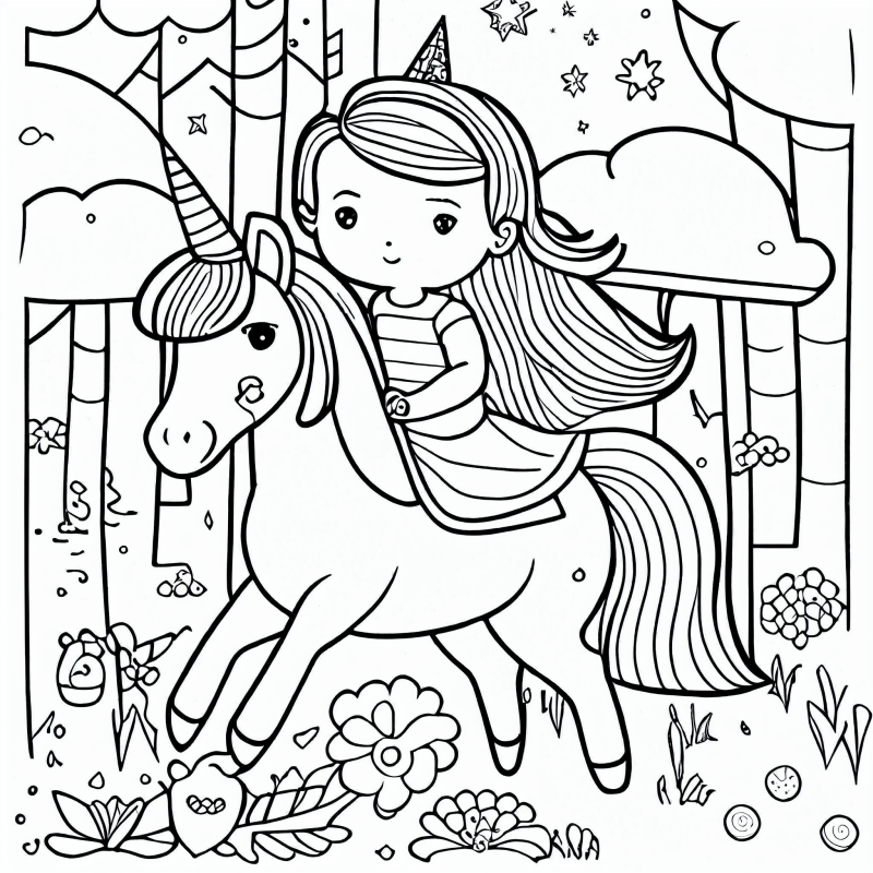 desenho-para-colorir-unicornio