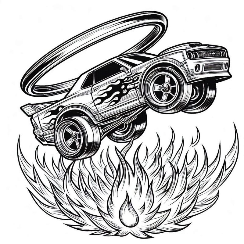 desenho-para-colorir-carros-hot-wheels