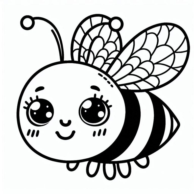 Abelha Desenho Para Colorir