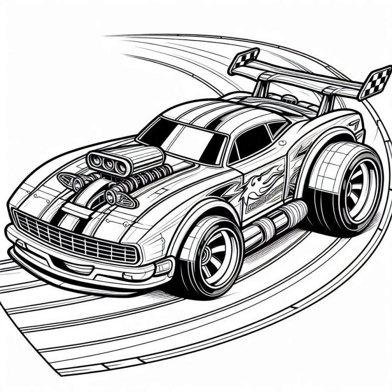 desenho-para-colorir-carros-hot-wheels