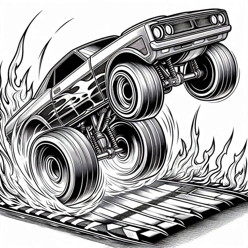 desenho-para-colorir-carros-hot-wheels