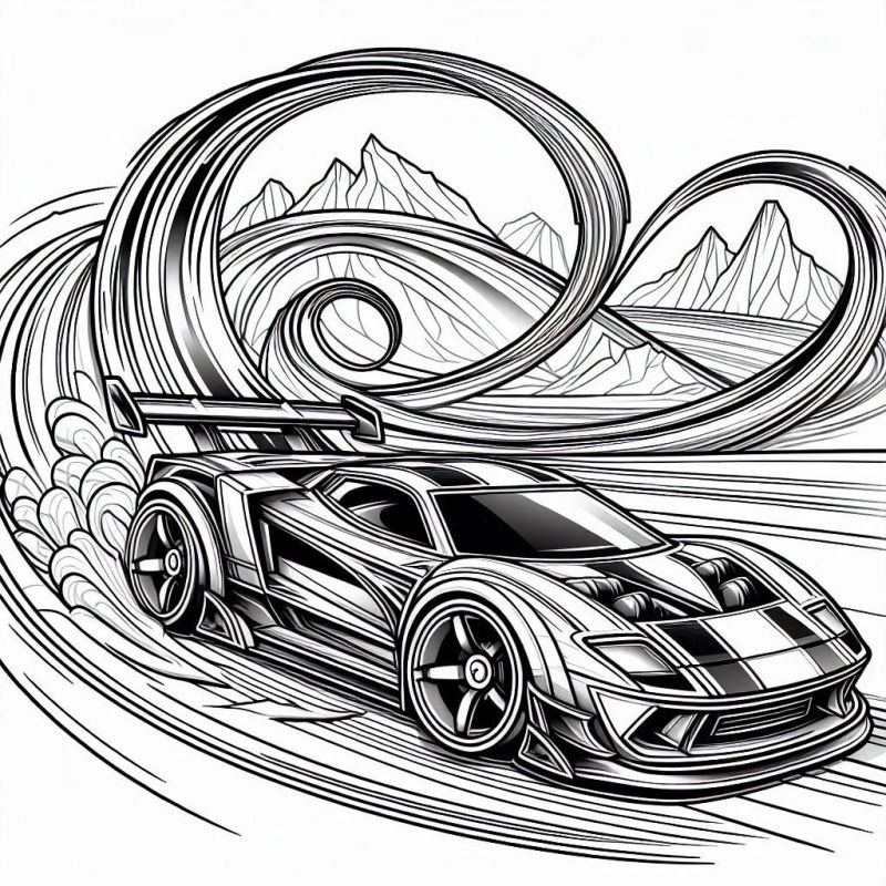 desenho-para-colorir-carros-hot-wheels