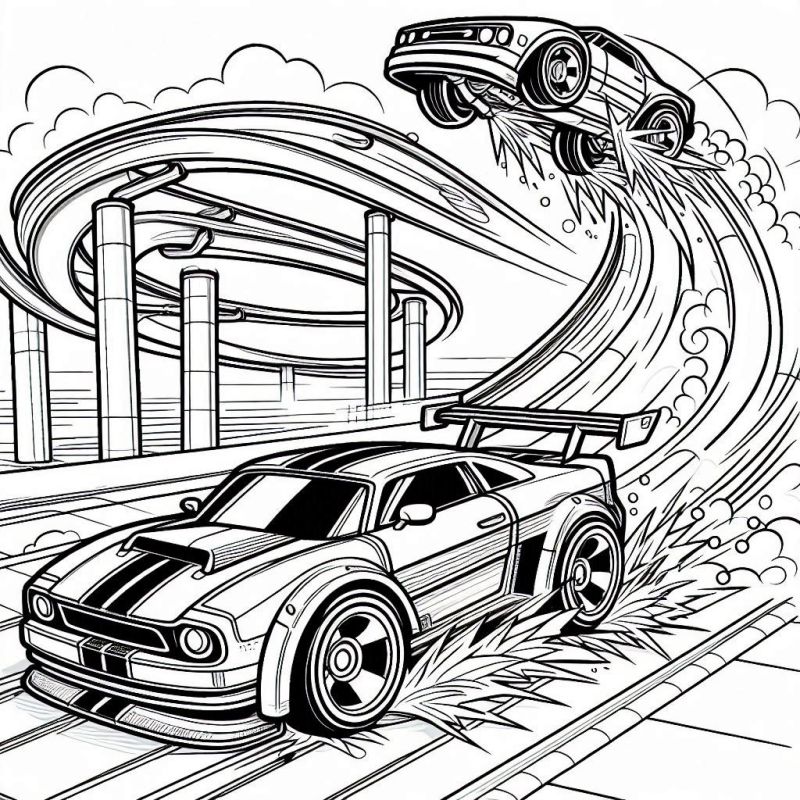 desenho-para-colorir-carros-hot-wheels