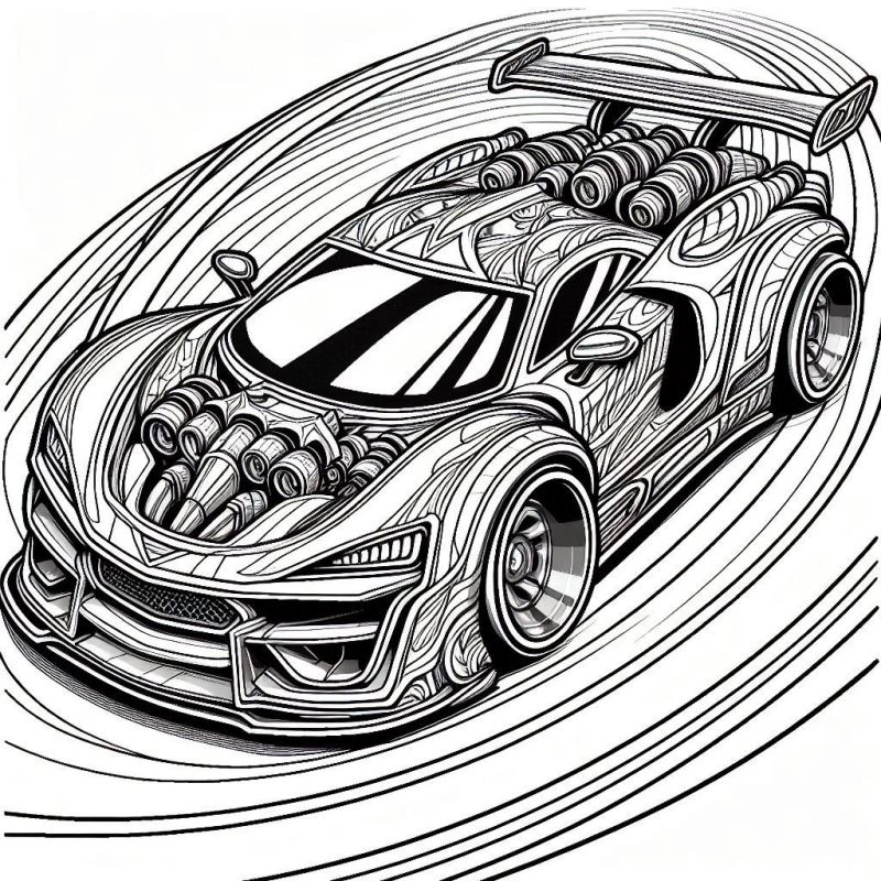 desenho-para-colorir-carros-hot-wheels