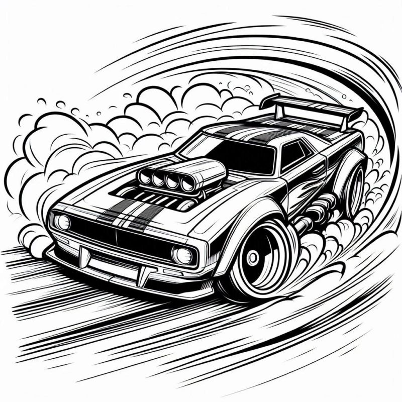 desenho-para-colorir-carros-hot-wheels