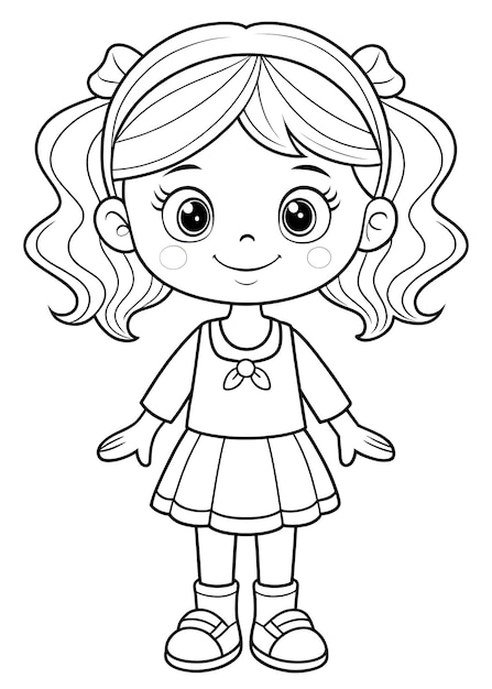 desenho-para-colorir-de-menina