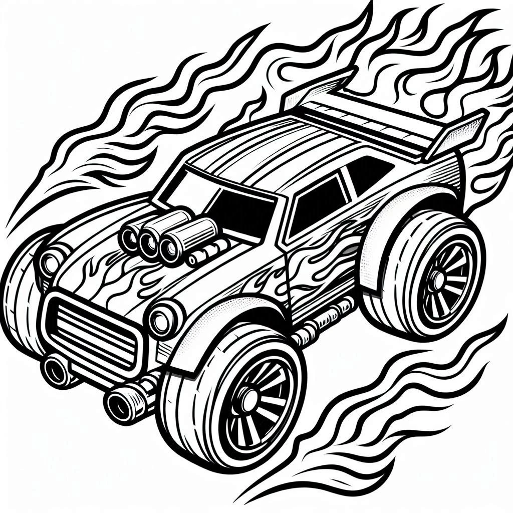 desenho-para-colorir-carros-hot-wheels