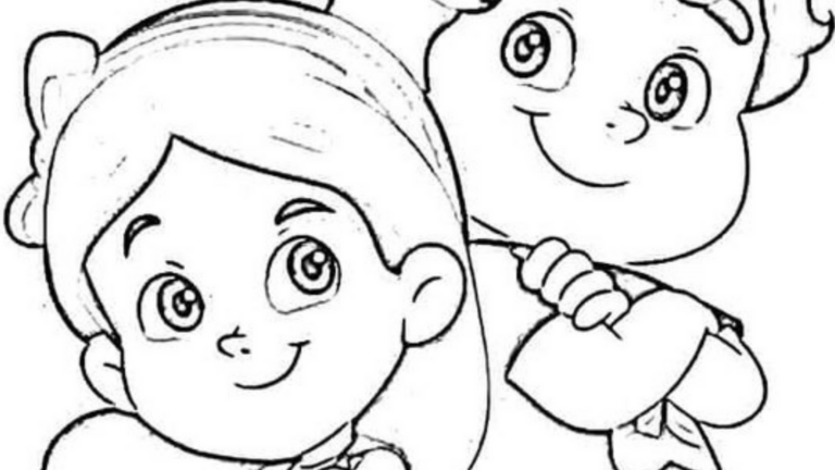 Maria Clara E Jp Desenho Para Colorir
