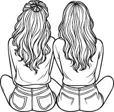 coloring page tumblr bff