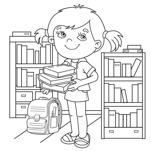 book coloring page