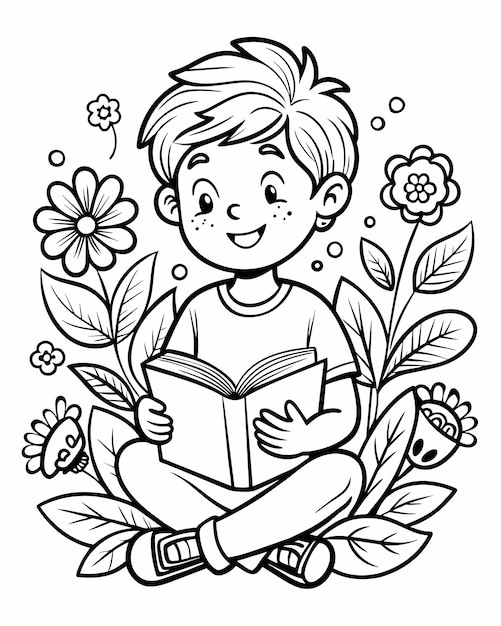 book coloring page