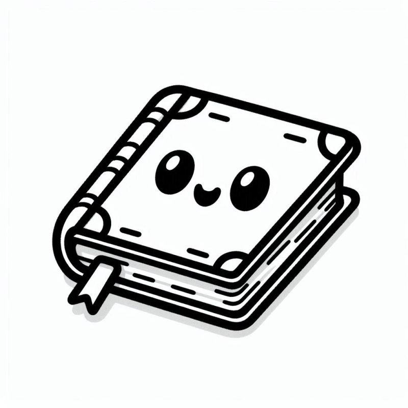 desenho para colorir livro