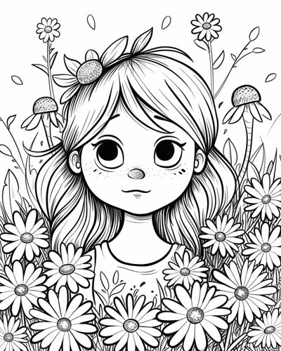 desenho-para-colorir-menina