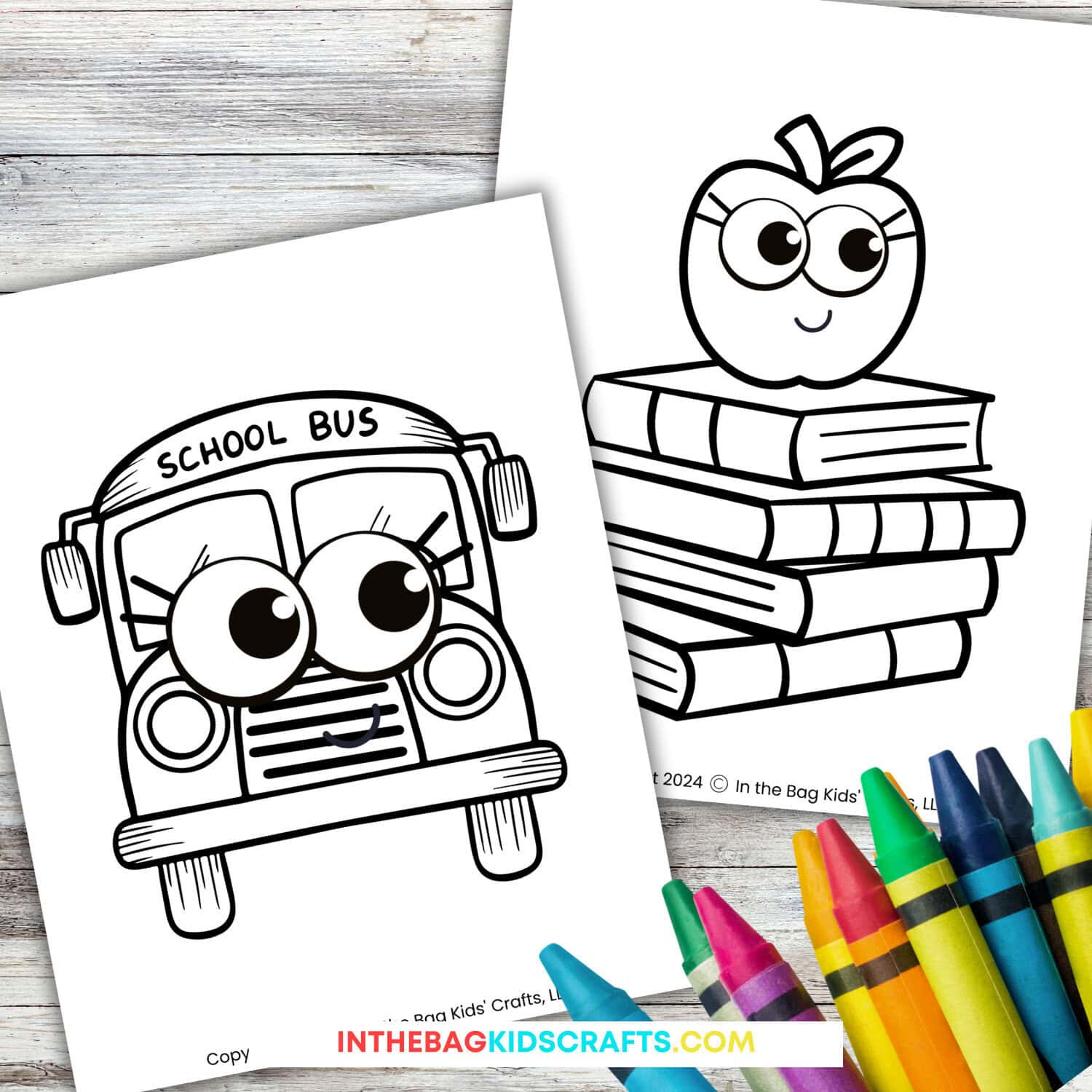 school image coloring page