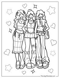 desenho para colorir tumblr bff