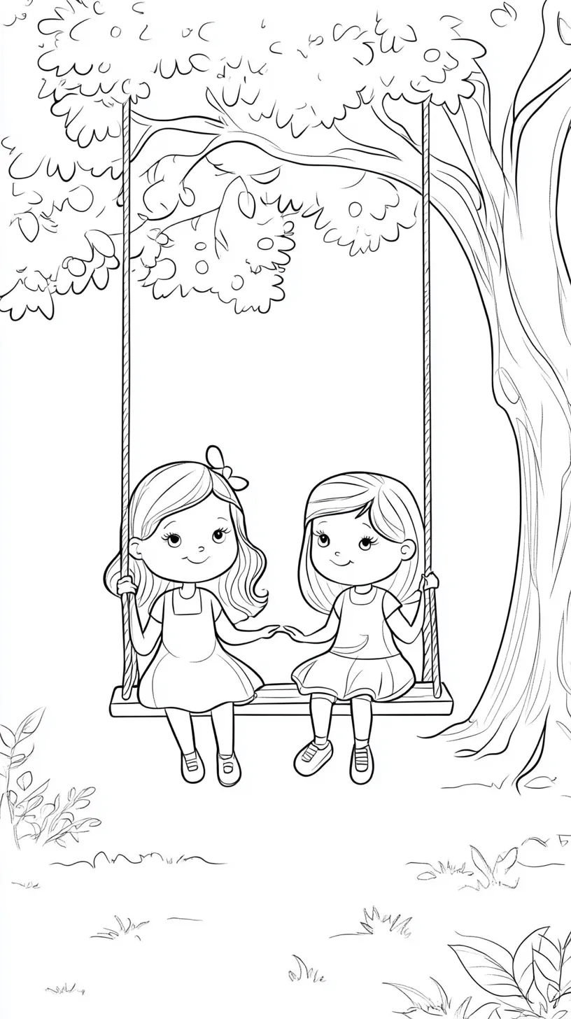 coloring page tumblr bff